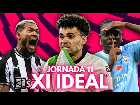 EL XI IDEAL DE LA JORNADA 11 DE LA PREMIER LEAGUE 23/24