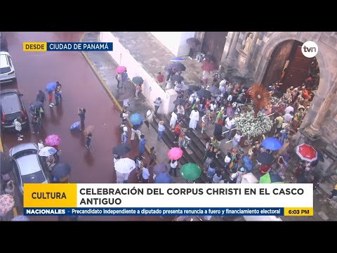Realizan Corpus Christi en Casco Antiguo