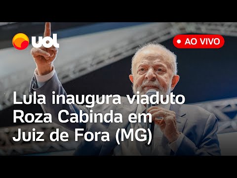 Lula inaugura viaduto em Juiz de Fora e anuncia novos investimentos em infraestrutura em MG