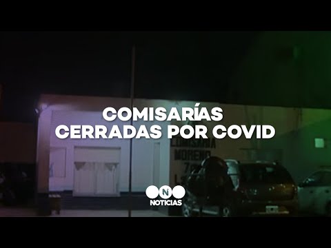 COMISARÍAS CERRADAS por CASOS de CORONAVIRUS - Telefe Noticias