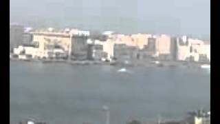 بالفيديو .. محتجون في بورسعيد يطلقون نيران كثيفة تجاه السفن الدولية العابرة بقناة السويس