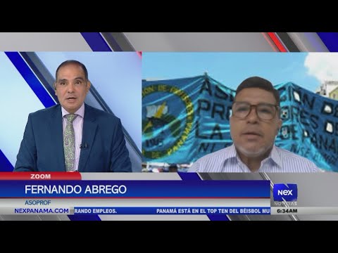 Fernando Abrego nos habla de la protesta realizada por ASOPROF