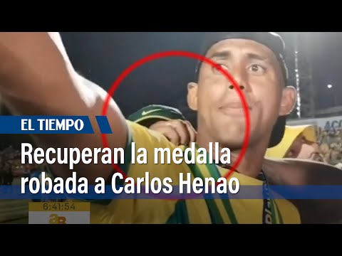 Recuperan medalla robada a Carlos Henao en la celebración del título del Bucaramanga | El Tiempo