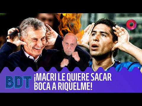 Macri vuelve a Boca y va contra Riquelme en las elecciones | #Bendita