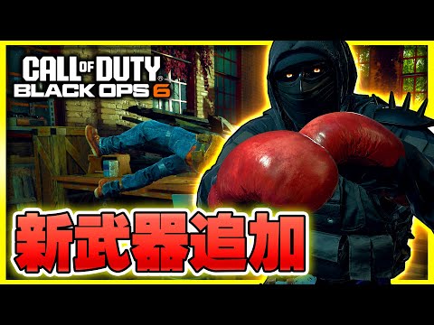 【CoD:BO6:新武器】62万経験値で手に入るアプデで追加の『ボクシンググローブ』一撃キルも可能！【ぐっぴー】