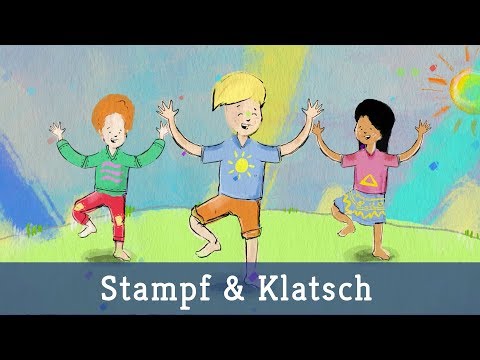 Stampf und Klatsch (Animiertes Tanzvideo) - Lichterkinder | Kinderlieder | Bewegungslieder