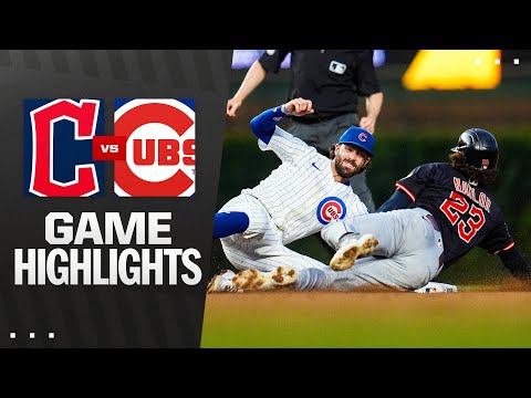 Guardians vs. Cubs Game Highlights (7/3/25) | MLB Highlights