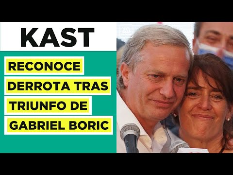 Kast y triunfo de Boric: “Merece nuestro respeto y esperamos que tenga un buen gobierno”