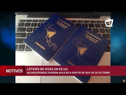 A partir de hoy, nicaragüenses pueden aplicar a la lotería de visas hacia EE.UU.