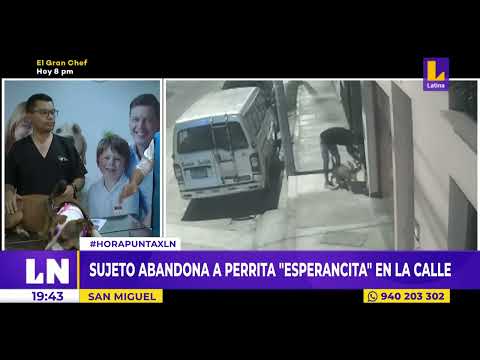 Sujeto abandona a su perrita Esperancita en calles de San Miguel