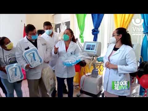 Minsa entrega respiradores artificiales al Hospital José Nieboroswki de Boaco