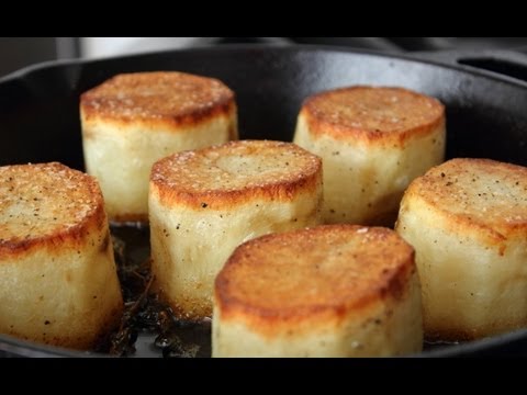 Crusty Baked Potato And Mushroom Cakes Crusty Baked Potato And Mushroom Cakes