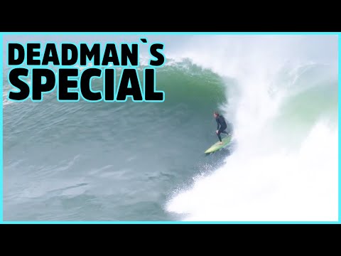 In early April a big swell brought Deadman's to life, a dangerous break in Sydney