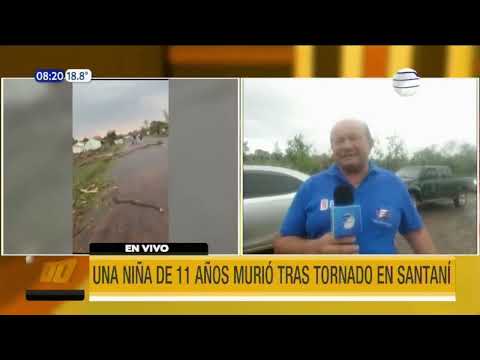 Niña de 11 años murió tras un tornado en Santaní