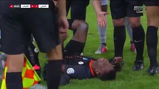 شاهد .. لاعب الشباب محمد سالم يستفز سعيد المولد