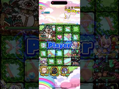[サモンズボード]【神】もふけも祭開催！_リルメルト　中等部花若丸パ(オート&高速周回用)