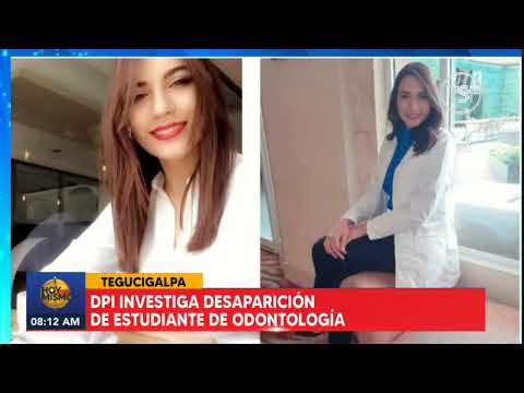 DPI investiga desaparición de estudiante de odontología