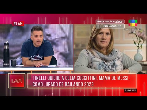 Marcelo Tinelli quiere a Celia, mamá de Lionel Messi, en el Bailando
