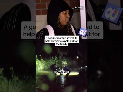 Mother of four recounts frightening moment when floodwater began rising