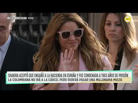 Shakira aceptó el fraude a la Hacienda española y fue condenada ? DPZT ? 20-11-23