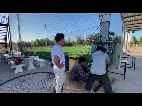 วันนี้หัวหน้ามาคุมงานเดินไฟ