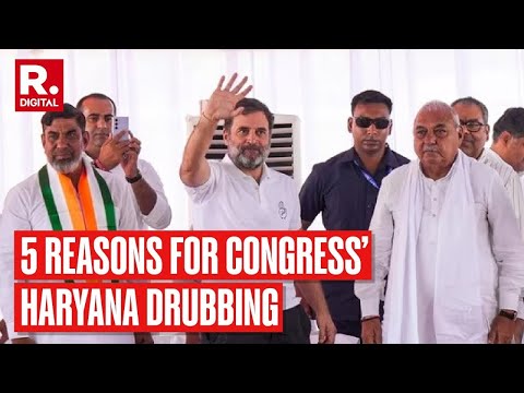 Haryana Elections 2024: 5 Reasons For Congress’ Haryana Drubbing Explained