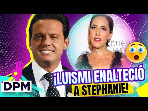 ¡Luis Miguel FELICITÓ a Stephanie Salas por su trabajo como madre de Michelle Salas! | DPM