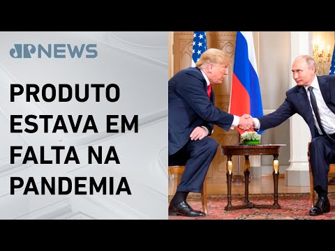 Trump enviou em sigilo testes de covid-19 para Putin, revela livro