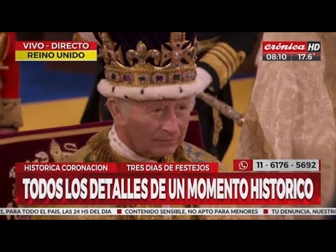 Histórica coronación en la Abadía de Westminster