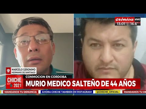 Conmoción en Córdoba: murió un médico que tenía aplicadas las dos dosis