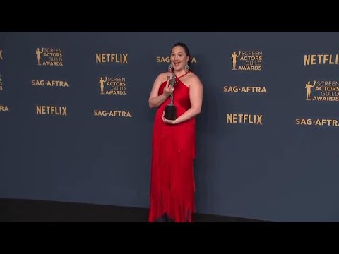 Lily Gladstone on the weight of her SAG Awards win