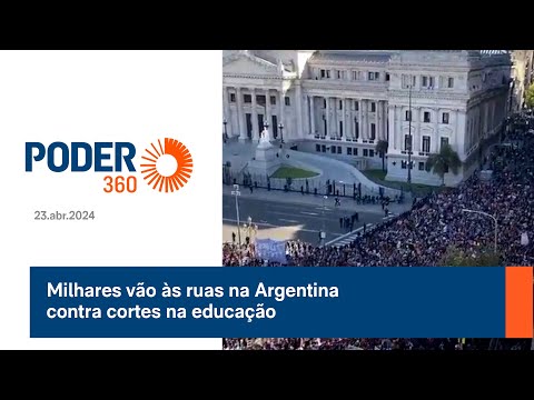 Milhares vão às ruas na Argentina contra cortes na educação