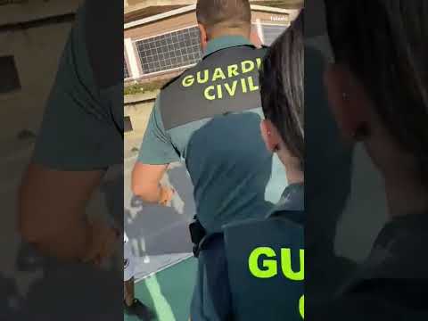 Cuatro detenidos y tres guardias civiles heridos durante una pelea viral