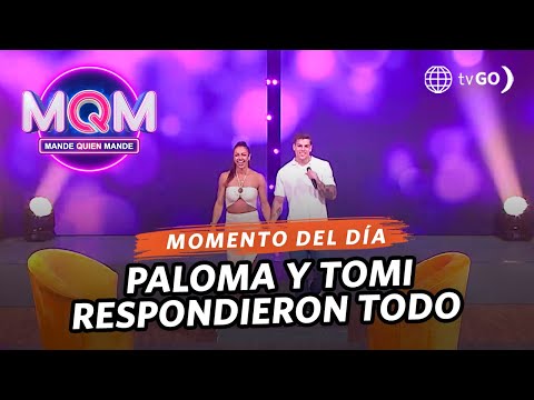 Mande Quien Mande: Tomi revela que habló con Facundo antes de estar con Paloma (HOY)