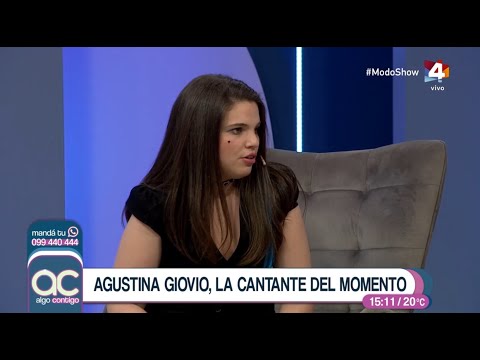 Algo Contigo - Agustina Giovio, la cantante del momento