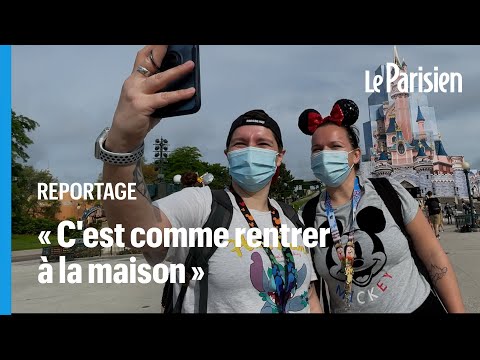 Réouverture de Disneyland Paris : «C'est un peu comme rentrer à la maison », souffle un visiteur