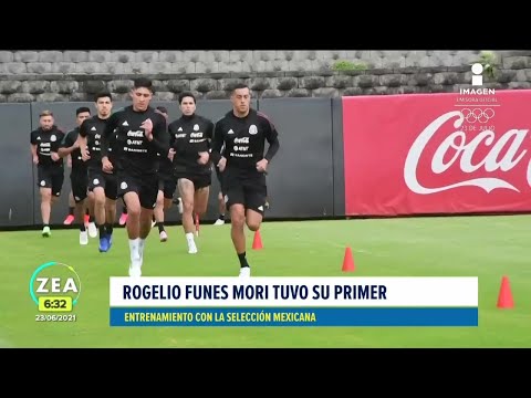 Funes Mori ya entrena con la Selección Mexicana