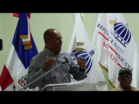 Gobernadora de San Juan da bienvenida a ministro de agricultura; Eulalio enumera logros del gobierno