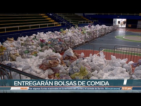Distribución de bolsas de comida de Panamá Solidario se retoma este jueves