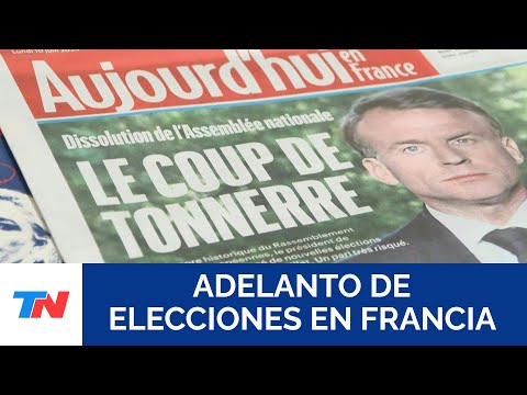 El adelanto electoral anunciado por Macron sacudió a Francia y a la preparación de París 2024