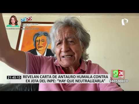 Revelan carta de Antauro Humala contra exjefa del INPE: Me tiene bronca, hay que neutralizarla