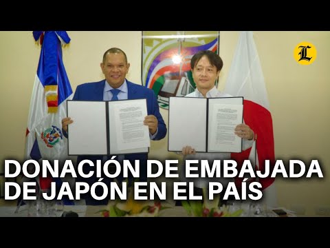 Alcaldía de Santo Domingo Norte recibe donación de embajada de Japón en el país
