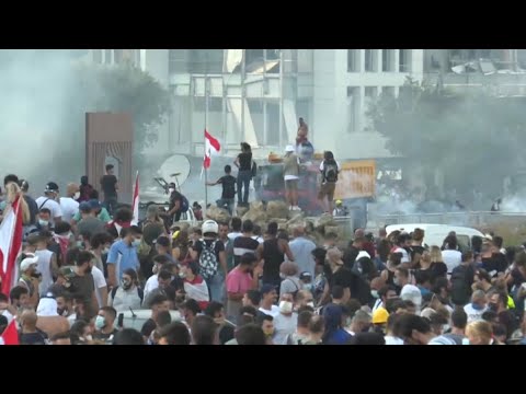 Líbano: Tensa jornada de manifestaciones en Beirut