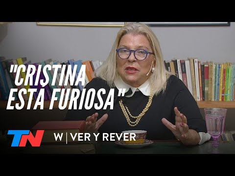 CRISTINA ES GOLPISTA DE ALBERTO FERNÁNDEZ | Elisa Carrió con Nico Wiñazki en W: VER Y REVER
