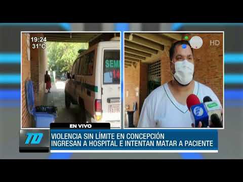 Intentaron matar a un paciente en el hospital de Concepción