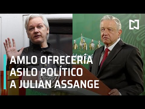 AMLO ofrecería asilo político a Julian Assange - Las Noticias