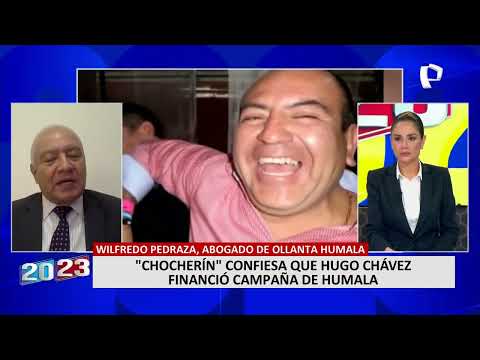 Wilfredo Pedraza: “No existe prueba de que Hugo Chávez haya entregado dinero a Humala”
