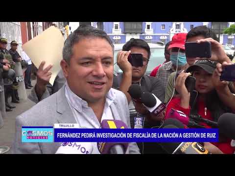 Fernández pedirá investigación de Fiscalía de la Nación a gestión de Ruiz