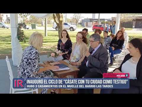 Roldán inauguró Casate con tu ciudad como testigo