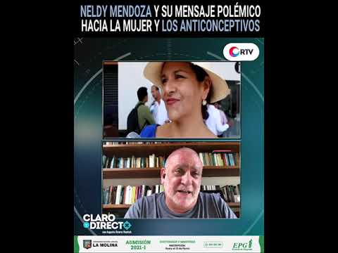 Neldy Mendoza y su mensaje polémico hacia la mujer y los anticonceptivos